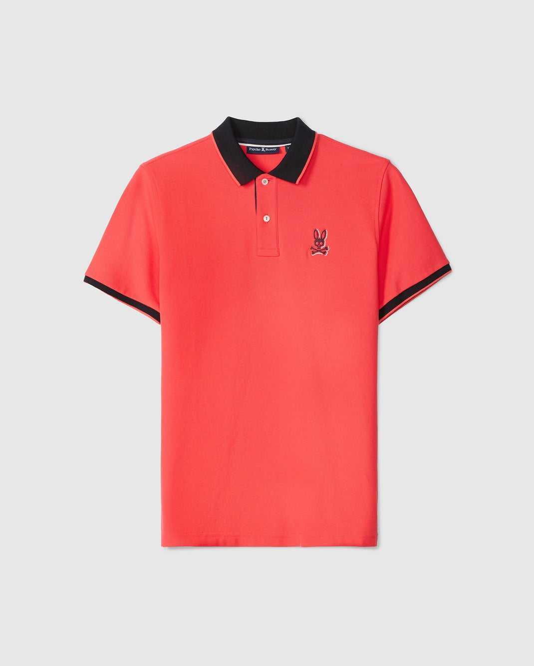 Polos Psycho Bunny Kayden Pique Polo Hibiscus Homme | QGY-77989895